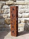 S�ule Feuers�ule HEPHAISTOS Metall Ed...