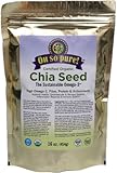 Organic Chia Seeds 1 Pound (1lb)-Non-GMO, USDA Organic and Vegan