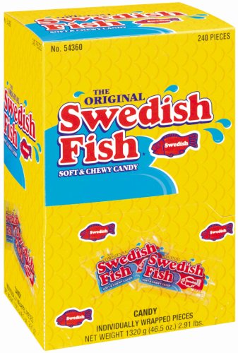 Buy Now at Amazon.com: SWEDISH FISH 240 PIECES