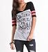 Fox Womens Crash Course Football Tee - Heather Grey X Med Size