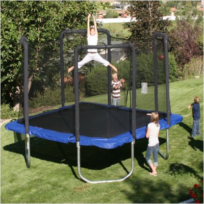 Skywalker 13 Square Trampoline with Enclosure STSC13BC09