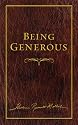 Being Generous