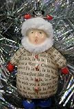 Department 56 Krinkles Girl Short Caroler Bell Christmas Ornament #32152