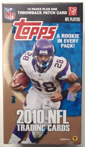 2010 Topps NFL Factory Season Box plus Throwback Patch Relic