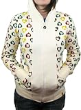 Harajuku Lovers Womens All Over The Rasta Allover Print Zip up Hoody
