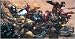 Ultimates 3 Heroes Panorama Poster by Joe Madureira 55" x 20"