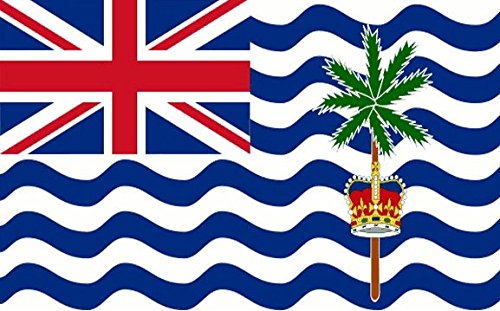 PerfectflagsBritish Indian Ocean Territory Flag 5ft x 3ft Large - 100% Polyester - Metal Eyelets - Double Stitched