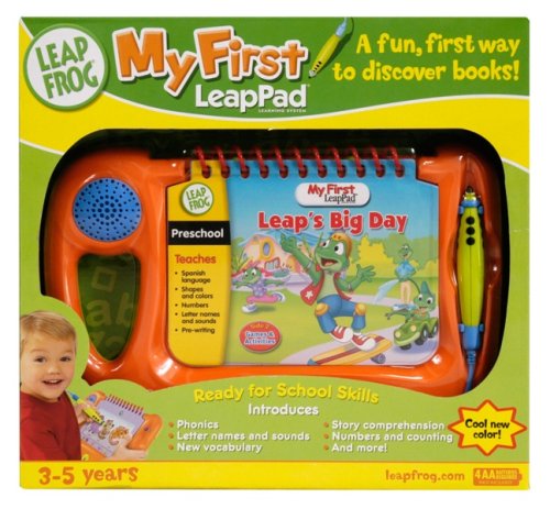 Childrens Toyshop  Toys : LeapFrog My First LeapPad Orange