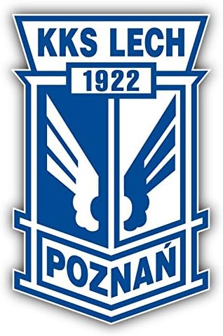 Lech Poznan FC Poland Soccer Football Art Decor Bumper Sticker 3'' X 5''