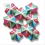 Holiday Star Ornaments Solid Milk Chocolate (1 Doz-12 Pcs)