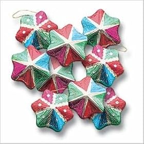 Holiday Star Ornaments Solid Milk Chocolate (1 Doz-12 Pcs)