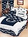 PENN STATE Nittany Lions Dorm Bedding Set: Dorm-Room-In-a-Box: Comforter, Sheet Set, Mattress Pad, Pillow, Towel set-Twin XL 10 Pc SET