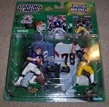 1998 Jim Harbaugh NFL Classic Doubles QB Club Starting Lineup FigureIMAGE