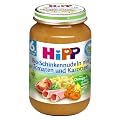 Hipp Bio-Schinkennudeln mit Tomaten und Karotten, 6-er Pack (6 x 190 g) - Bio