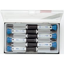Felo 0715731848 Set of 6 Slotted & Phillips Screwdrivers, 250 Series
