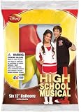 Disney High School Musical 12 Assorted Color Balloons