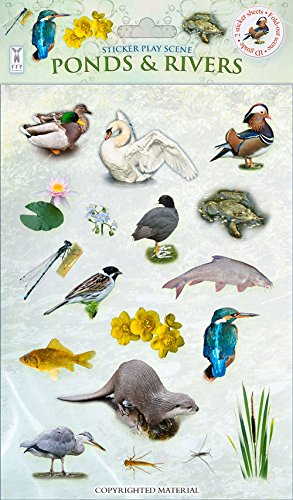 Sticker Play Scene: Ponds & Rivers (Sticker Play Scenes)