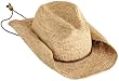 San Diego Womens Crocheted Raffia Cowboy Hat