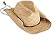 San Diego Hat Company Women's Crocheted Raffia Cowboy