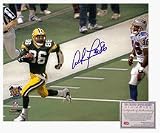 Antonio Freeman Autographed Super Bowl XXXI Receiving 8 x 10 Photograph (Unframed)