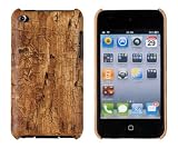 Hard Wood Case for Apple iPod Touch 4G (4th Generation) - Golden Pine