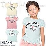 (ディラッシュ) DILASH初夏'16/裾スカラップ半袖Ｔシャツ 120 ピンク