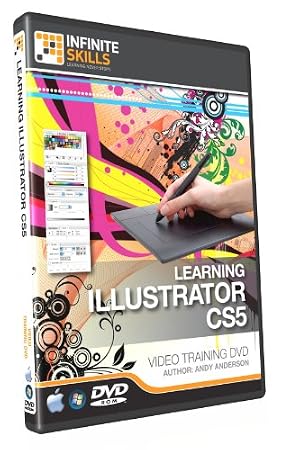 Adobe Illustrator CS5 Training DVD - Tutorial Video - Over 10 Hours of High Quality Video Based Training