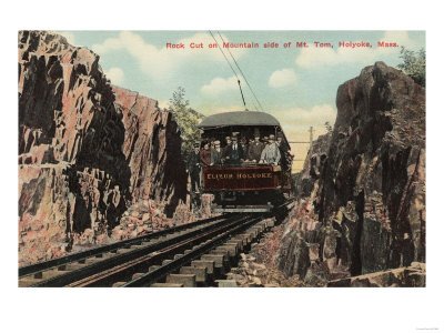 Holyoke, Massachusetts - Rock Cut on Mt. Tom