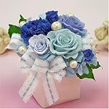 【送料無料】プリザーブドフラワー【結婚祝い】サムシングブルー