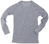 Odlo - Sous-v&ecirc;tements de ski - Haut enfant - gris melange - 12-13 ans (152 cm)