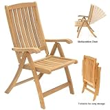 Royalcraft Mayfair Teak Recliner Chair - Multipositions - FREE DELIVERY