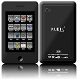 from Kubik Digital Electronics Kubik Roca 4GB 2.8 Touch Screen MP3 & Video Player with Built-in 3.0 MP Camera & YouTube Player Model RO-4B