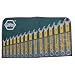 Wiha 50089 Combination Wrenches, Inch, Roll Up Pouch, 15 Piece