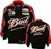 Apparel : Kasey Kahne #9 Budweiser Black Cotton Twill Jacket