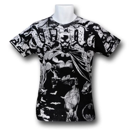 Batman Urban Legend All Over Print T-Shirt- XXXLarge