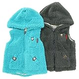 【アウトレット】 Bobson ベスト(80～130cm) キムラタンの子供服 ターコイズブルー 95 ( 77134x77634-143 )