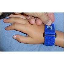 Velcro Child ID Bracelet - BLUE - Child Safety ID Band