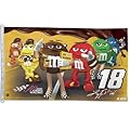 Kyle Busch 18 3x5 NASCAR Driver House Flag Banner