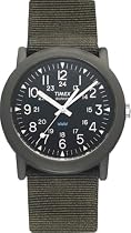 Timex Mens T417114E Camper Green Strap Watch