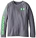 Under Armour Boy's 2-7 Dynamism Long Sleeve Eggo Waffle Graphite