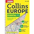 2009 Collins Road Atlas Europe: A4 Edition (International Road Atlases) by England Travel Books