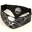 Chop Top Bandana Head Doo Wrap Scarf Biker Rocker Skull