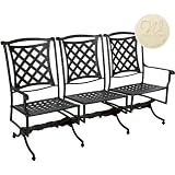 Windham Castings Kinsale Independent Spring Triple Settee Frame Only, Cream