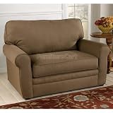 Contemporary Mocha Intermission Chair and a Half W Sleeper