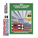 1978 DODGE COMPACT VAN Shop Service Repair Manual CD by Dodge