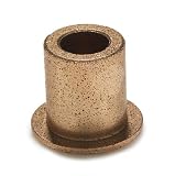 Oilite Sintered Bronze Flanged Sleeve Bearing FF319-01B 3/8 ID x 5/8 OD x 1/2 Length