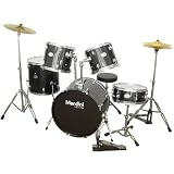 Mendini by Cecilio 5 - Piece Black Drum Set - B0023AXBYW