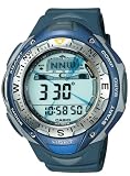 Casio - SPF-40S-2VER - Sea Pathfinder Montre Homme - Multifonction - Radio pilote - Quartz digitale - Bracelet Plastique