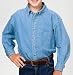 Port & Company® - Youth Long Sleeve Value Denim. YSP10