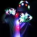 Lighting Gloves, LED Color Changing Bear's Paw Gloves Wardrobe Accessory for Party, Halloween ,Christmas, White, 1 Pair